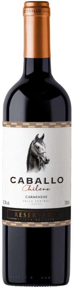 VINHO CARMENERE CABALLO CHILENO 750ML