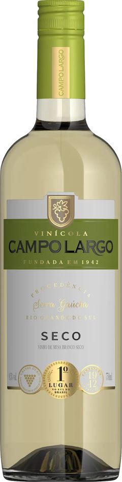 VINHO BRANCO SECO CAMPO LARGO 750ML