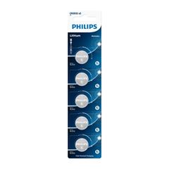 BATERIA LITIO CR2032 3V PHILIPS COM 5 UNIDADES
