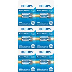 PILHA ALCA AAA 1.5V PHILIPS 6XCT/2