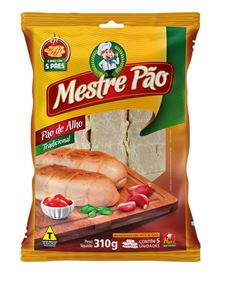 PAO DE ALHO MESTRE TRADICIONAL 310G