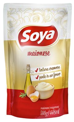 MAIONESE SOYA SACHE 500G