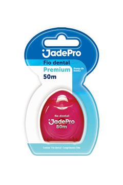 FIO DENTAL JADEPRO PREMIUM 50MTS 050 CARTELA