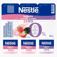 NESTLE ZERO IOGURTE POLPA MORANGO E AMEIXA 510G