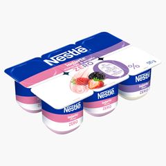 NESTLE ZERO IOGURTE POLPA MORANGO E AMEIXA 510G