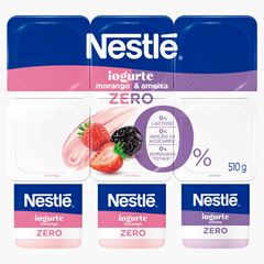 NESTLE ZERO IOGURTE POLPA MORANGO E AMEIXA 510G