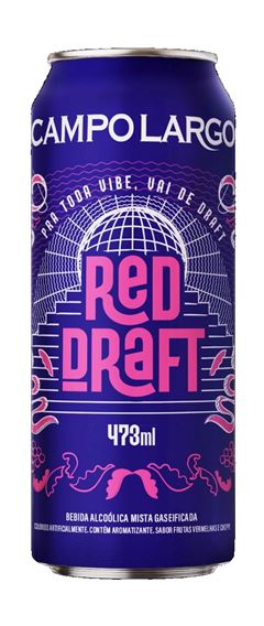 CHOPP DRAFT RED CAMPO LARGO 473ML