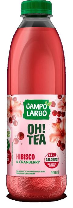 CHA HIBISCO + CRANBERRY ZERO OH TEA 900ML