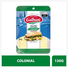 GALBANI QUEIJO COLONIAL FATIADO 130G