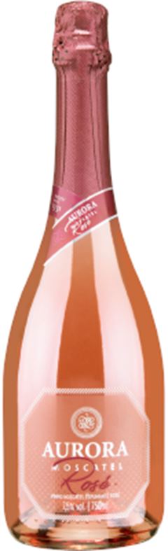 ESPUMANTE ROSE MOSCATEL AURORA 750ML