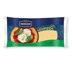 MASSA MINI PIZZA MEZZANI 400G