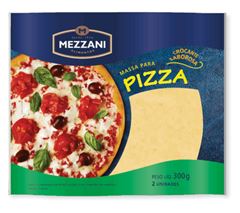 MASSA PARA PIZZA MEZZANI 300G