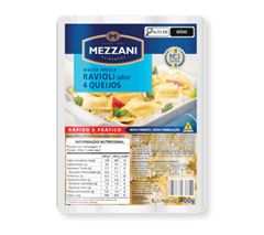 RAVIOLI DE 4 QUEIJOS MEZZANI 400G