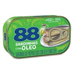 SARDINHAS COM OLEO 88 125G