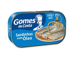 SARDINHAS COM OLEO GOMES DA COSTA 125G