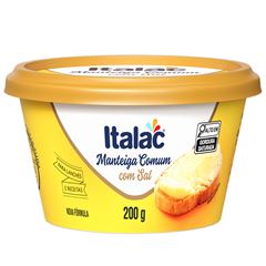 MANTEIGA COM SAL ITALAC 200G