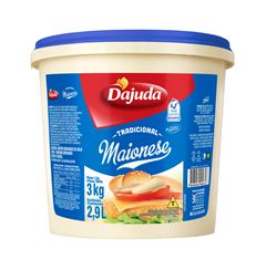 MAIONESE DAJUDA BALDE 3KG