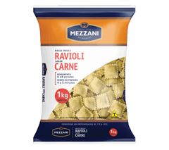RAVIOLI DE CARNE MEZZANI BAG 1KG