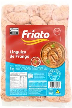 LINGUICA DE FRANGO FRIATO 5KG