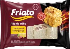 PAO DE ALHO TRADICIONAL COM QUEIJO FRIATO 300G